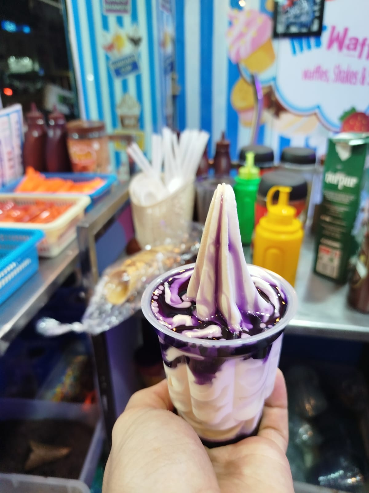 Blueberry Ice Cream
