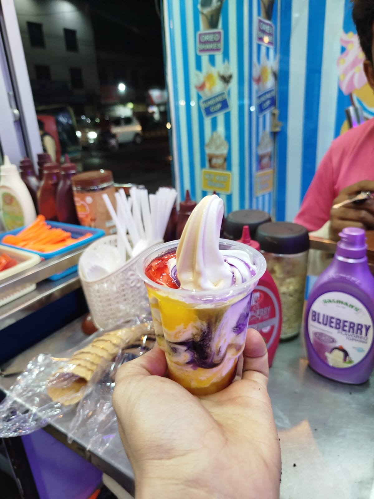 Mix Flavor Ice Cream